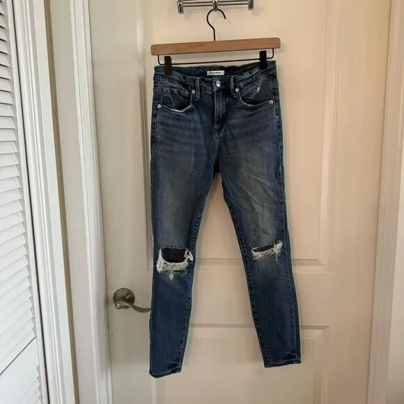 Good American Good Legs Crop Jeans