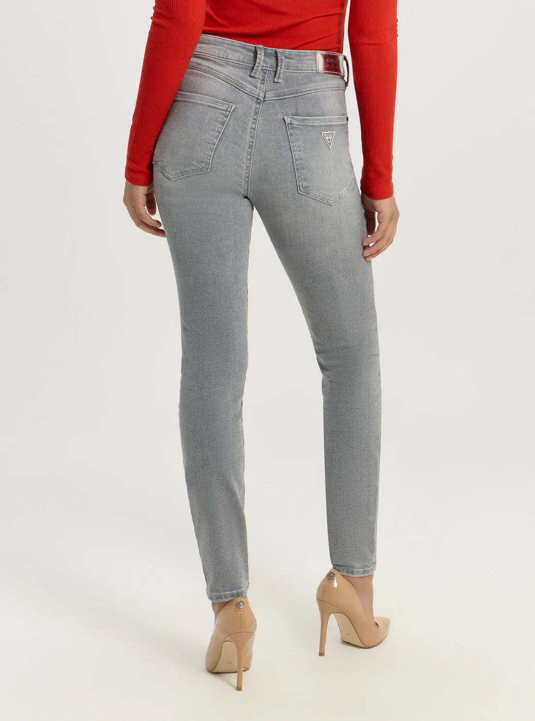 Grey 1981 Skinny Fit Denim Jeans