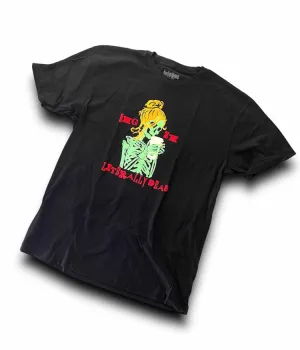 Halloween Rocker Tee - Literally Dead Coffee Graphic