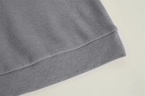 Haloumoning Grey Button V-Neck Tunic Top - Girls