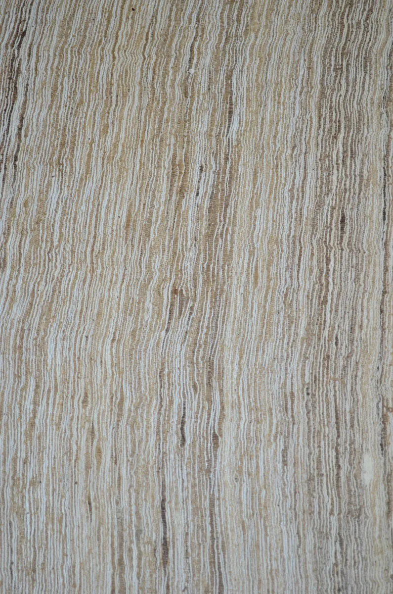 Handwoven Natural Yarn Dyed Pure Spun Jute Tussar Silk  Fabric