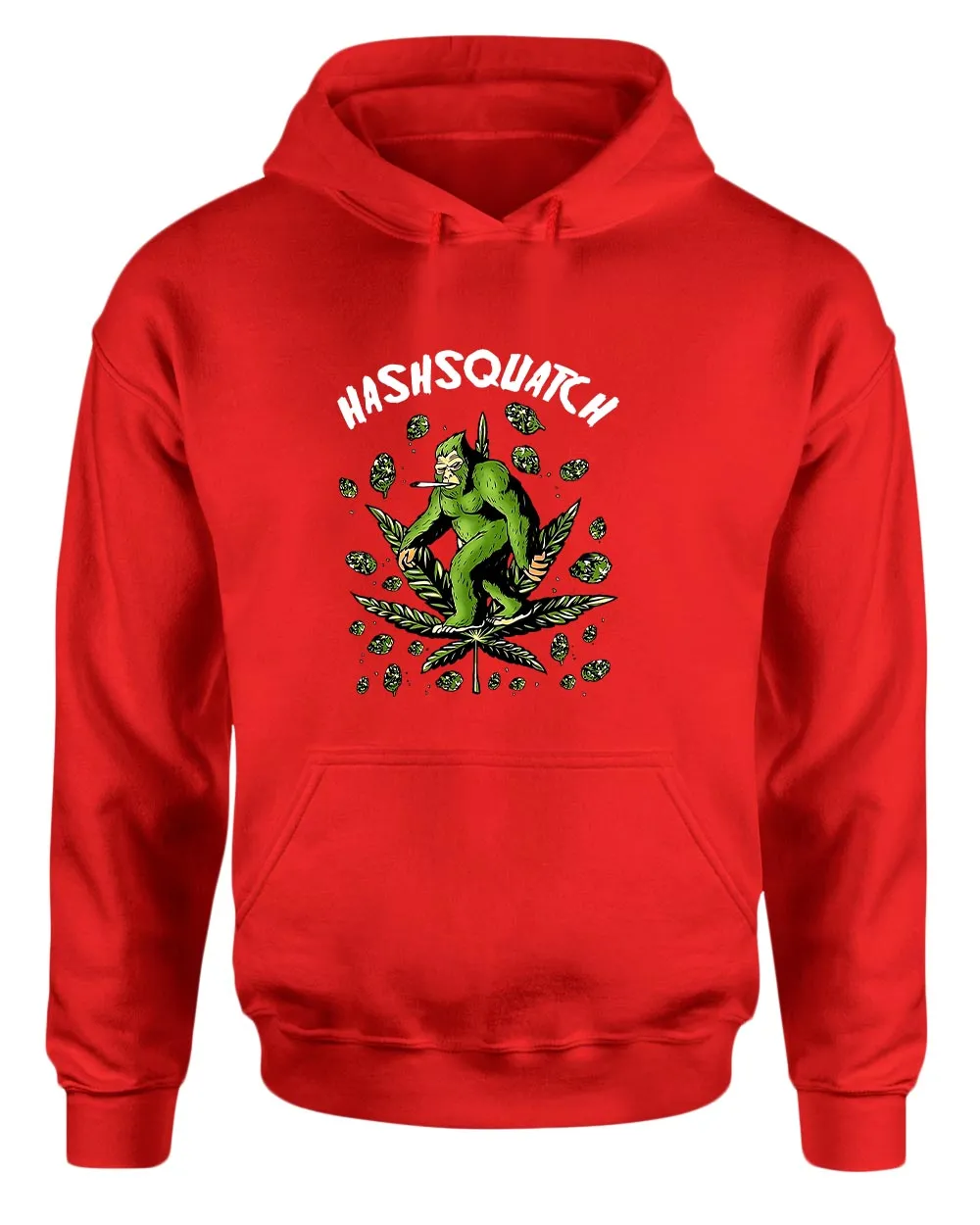 Hashquatch leaf hoodie