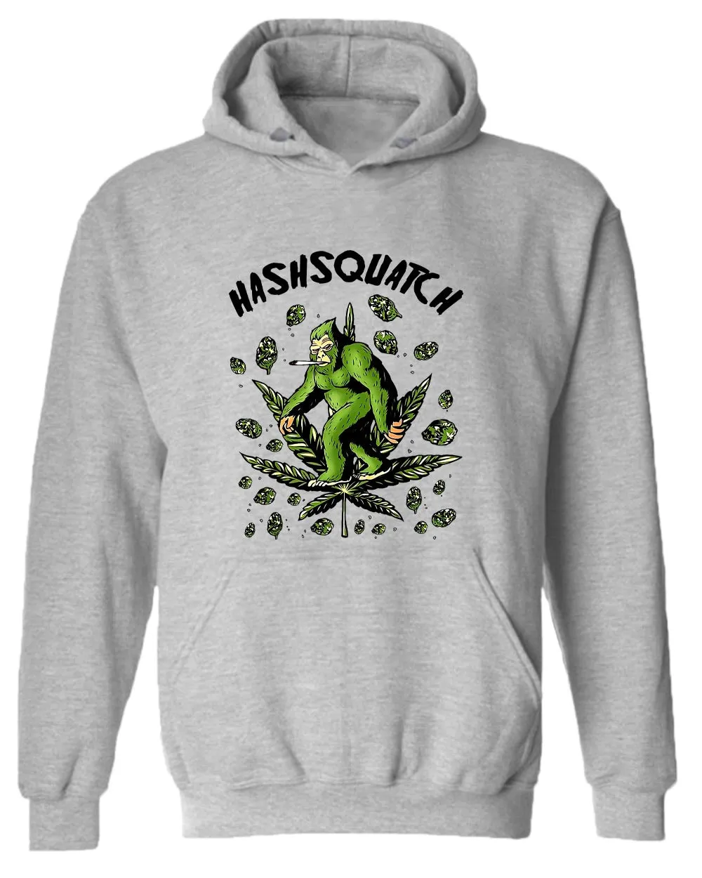 Hashquatch leaf hoodie