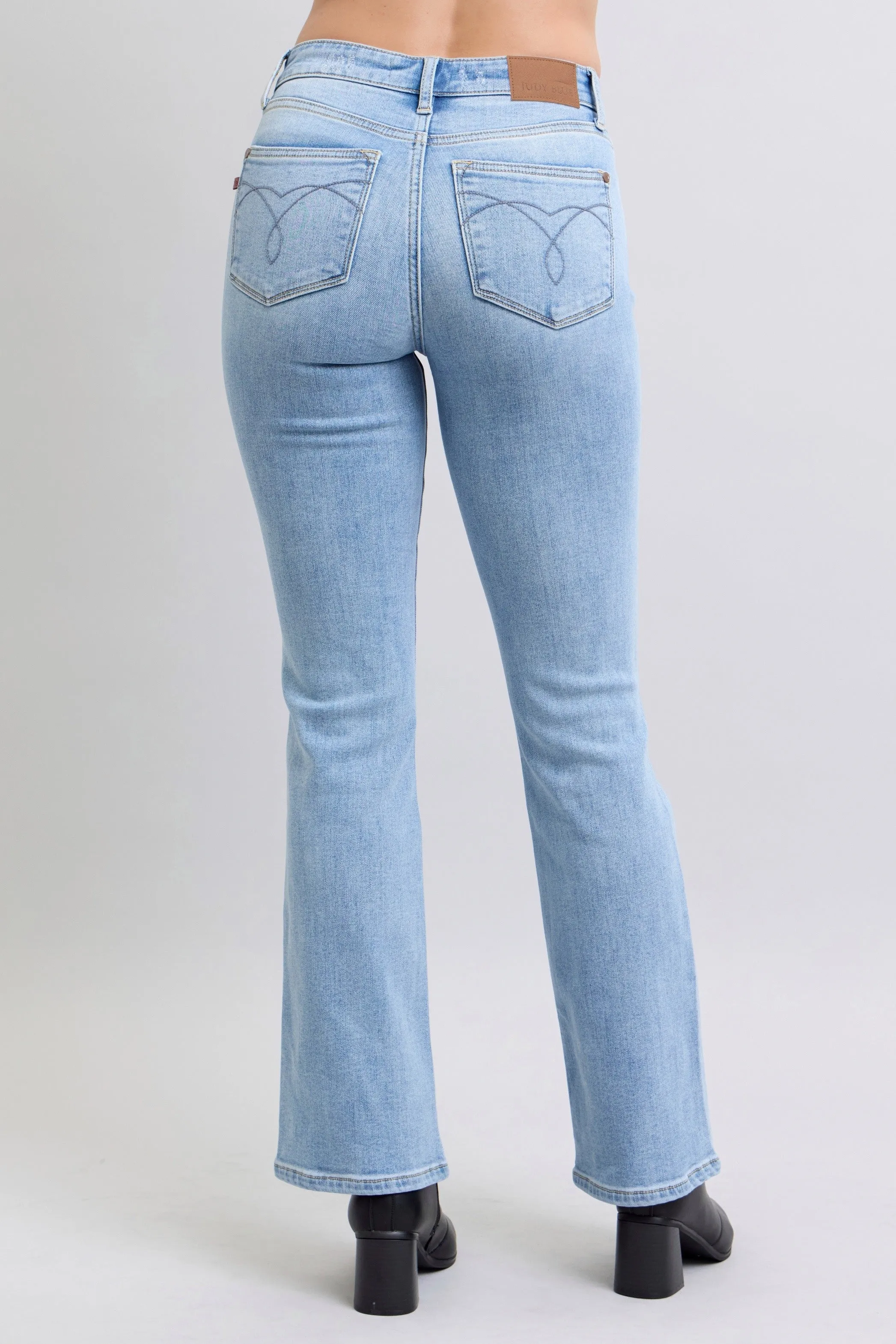 Hayes Judy Blue Thermal Bootcut Light Denim