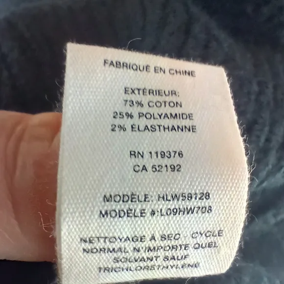 Helmut Lang Brushed Cotton-Blend Skirt Black Size Small 4  NWT