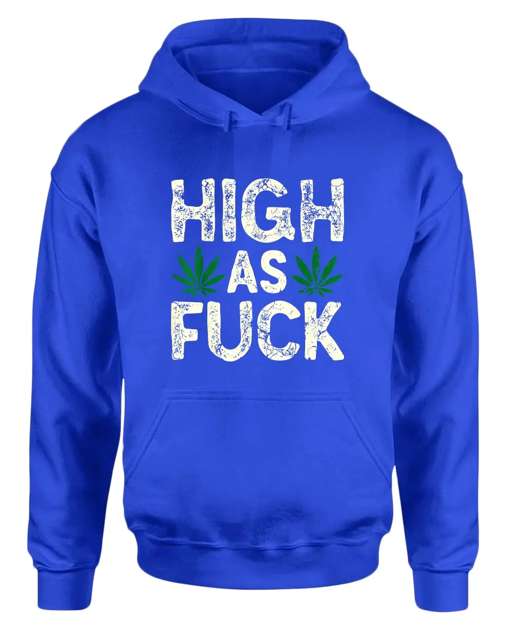 High as f**k hoodie