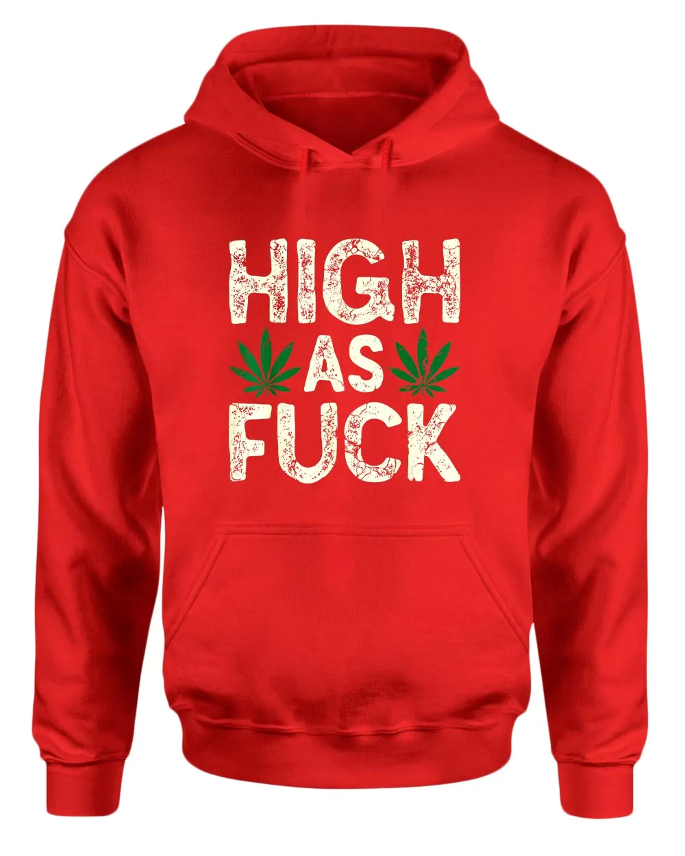 High as f**k hoodie