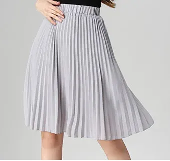 High Waist Chiffon Pleated Tutu Skirts