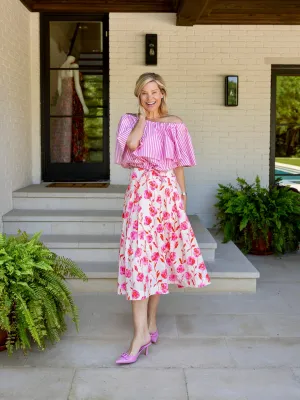 HOSANNA PLEATED SKIRT