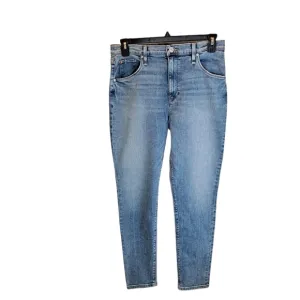 Hudson Jeans Barbara High-Waist Super-Skinny Blue Jeans Women's Size 31