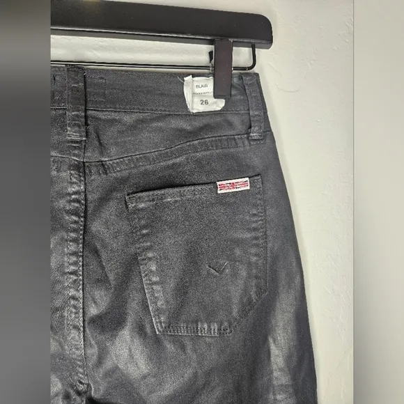 Hudson Jeans High Rise Blair Bootcut CWN Coated Jeans Size 26