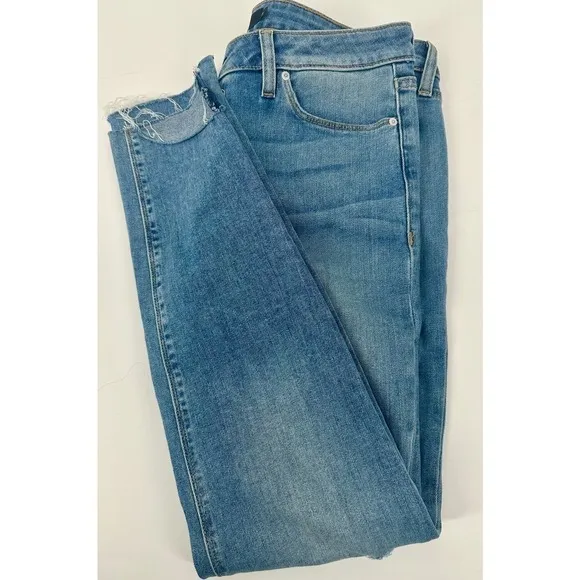 Hudson Krista super skinny raw hem Jeans size 29
