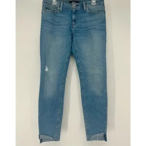 Hudson Krista super skinny raw hem Jeans size 29