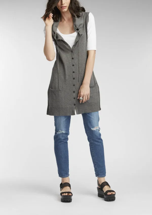 Indigenous Sleeveless Cardigan Final Sale