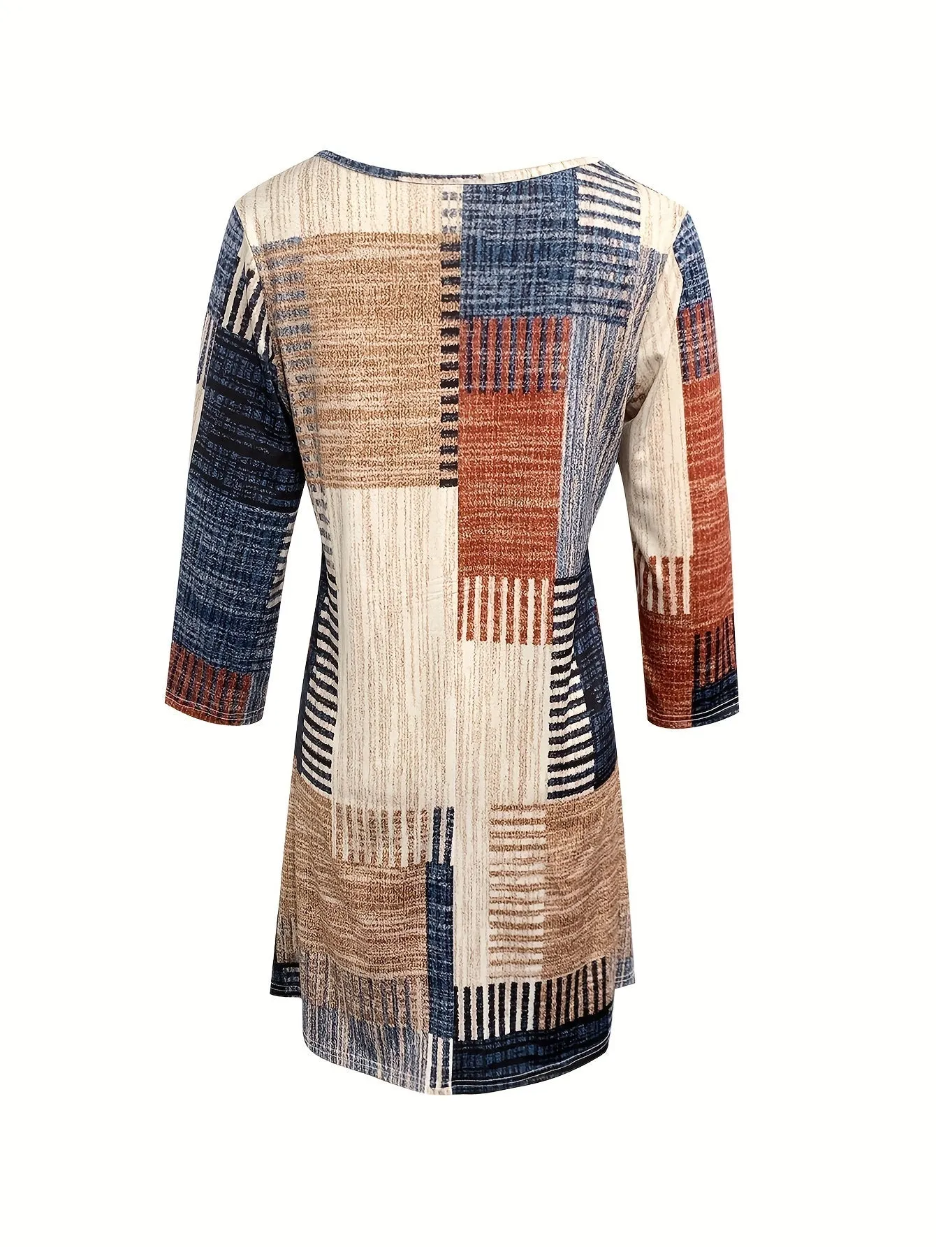 Irene® | Knee-length knitted A-line dress
