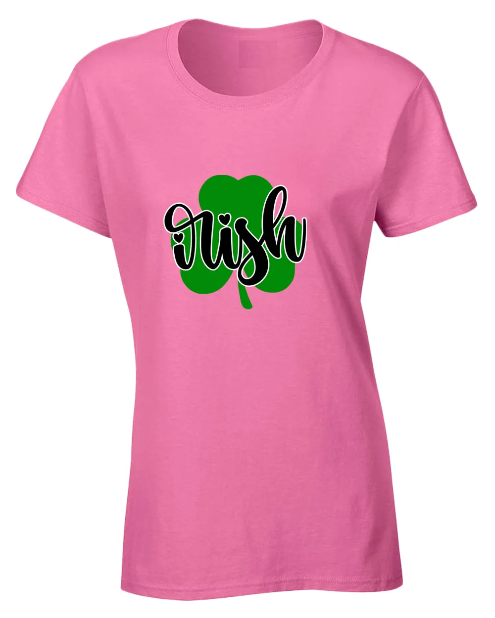 Irish clover shamrock t-shirt women st patrick's day t-shirt