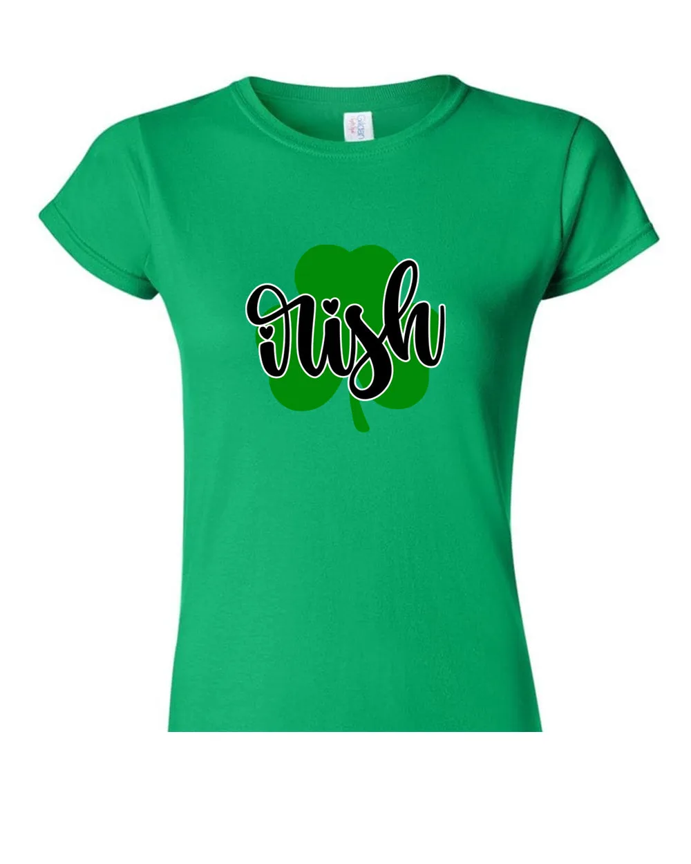 Irish clover shamrock t-shirt women st patrick's day t-shirt