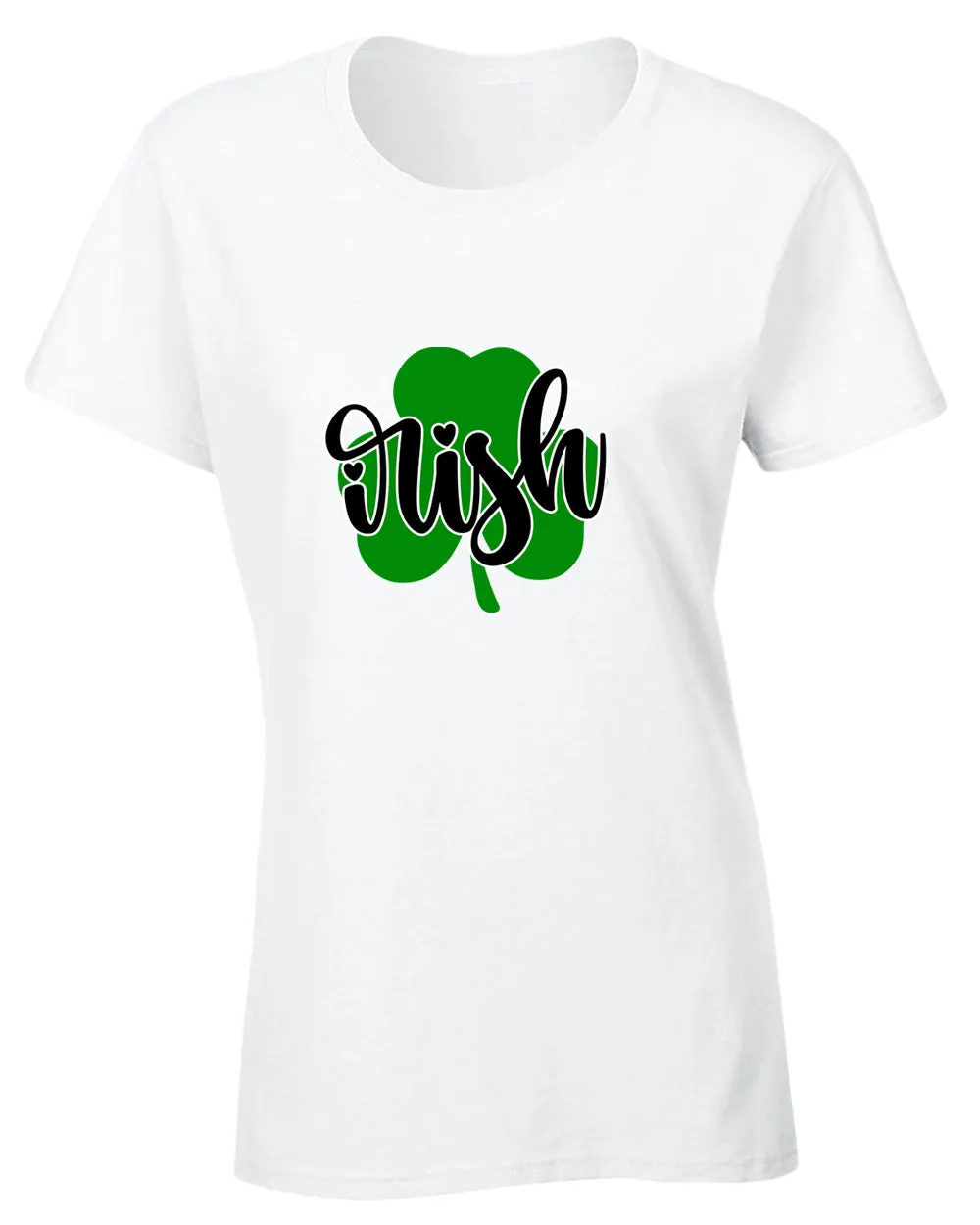 Irish clover shamrock t-shirt women st patrick's day t-shirt