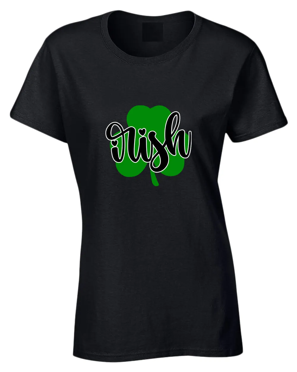 Irish clover shamrock t-shirt women st patrick's day t-shirt
