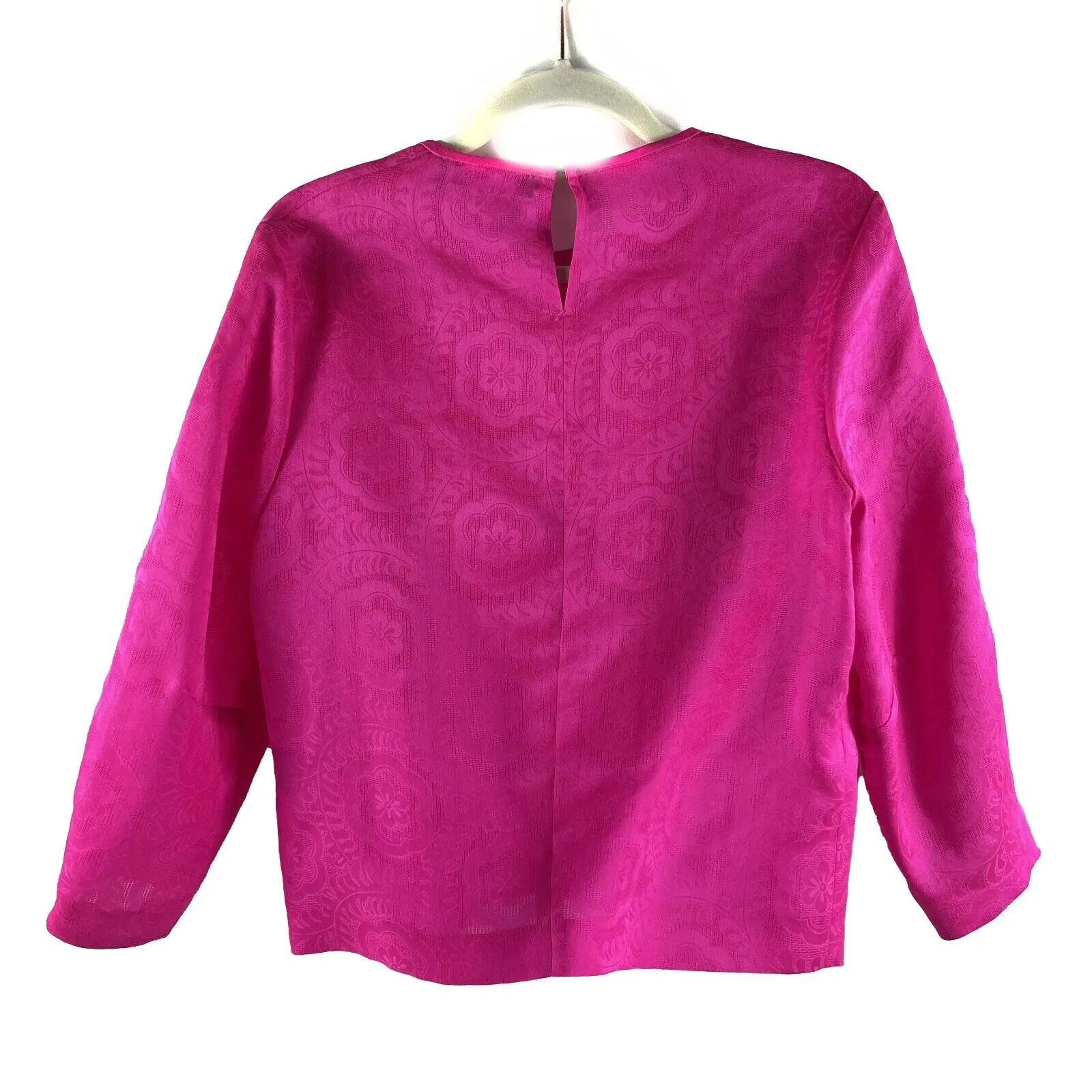 Isabel Marant - Pristine - Floral Jacquard Silk Blouse - Pink - 34 - XS - Top