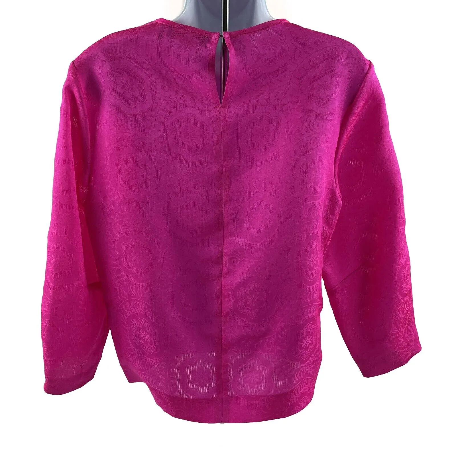 Isabel Marant - Pristine - Floral Jacquard Silk Blouse - Pink - 34 - XS - Top