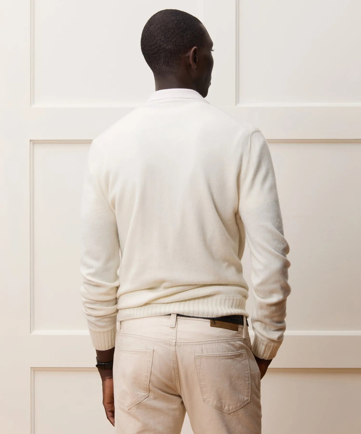 Italian Cashmere Half-Zip Sweater