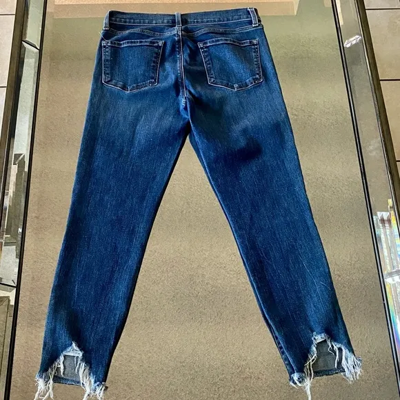 J Brand Captivate Destruct Skinny Ankle Jeans