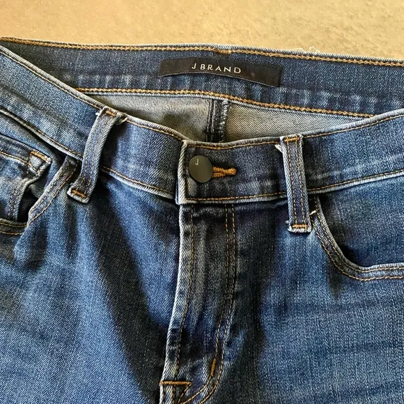 J Brand Captivate Destruct Skinny Ankle Jeans