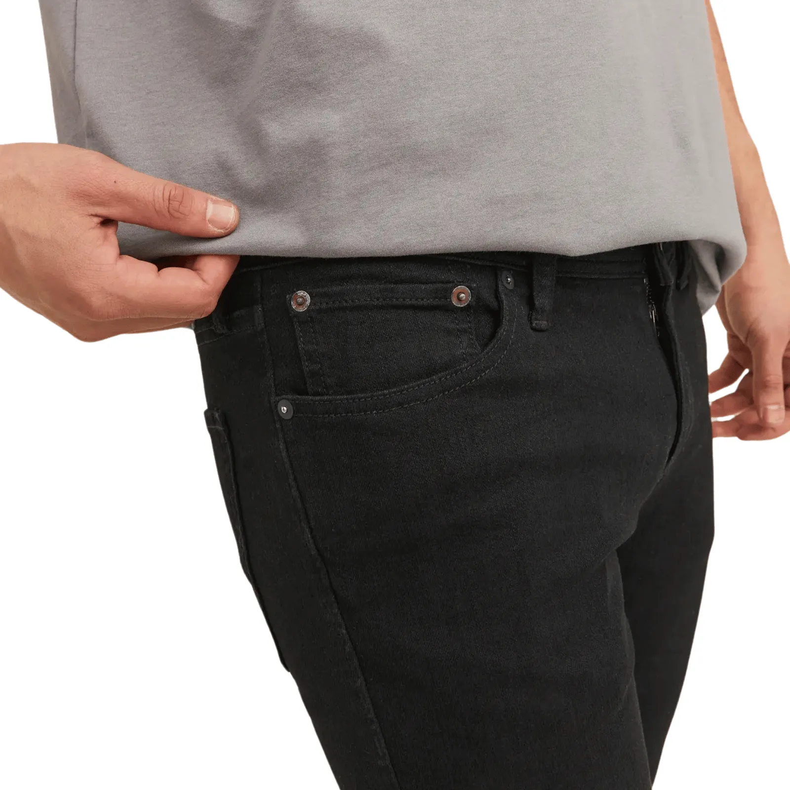 Jack & Jones Mens Liam Original AKM 773 Skinny Fit Jeans
