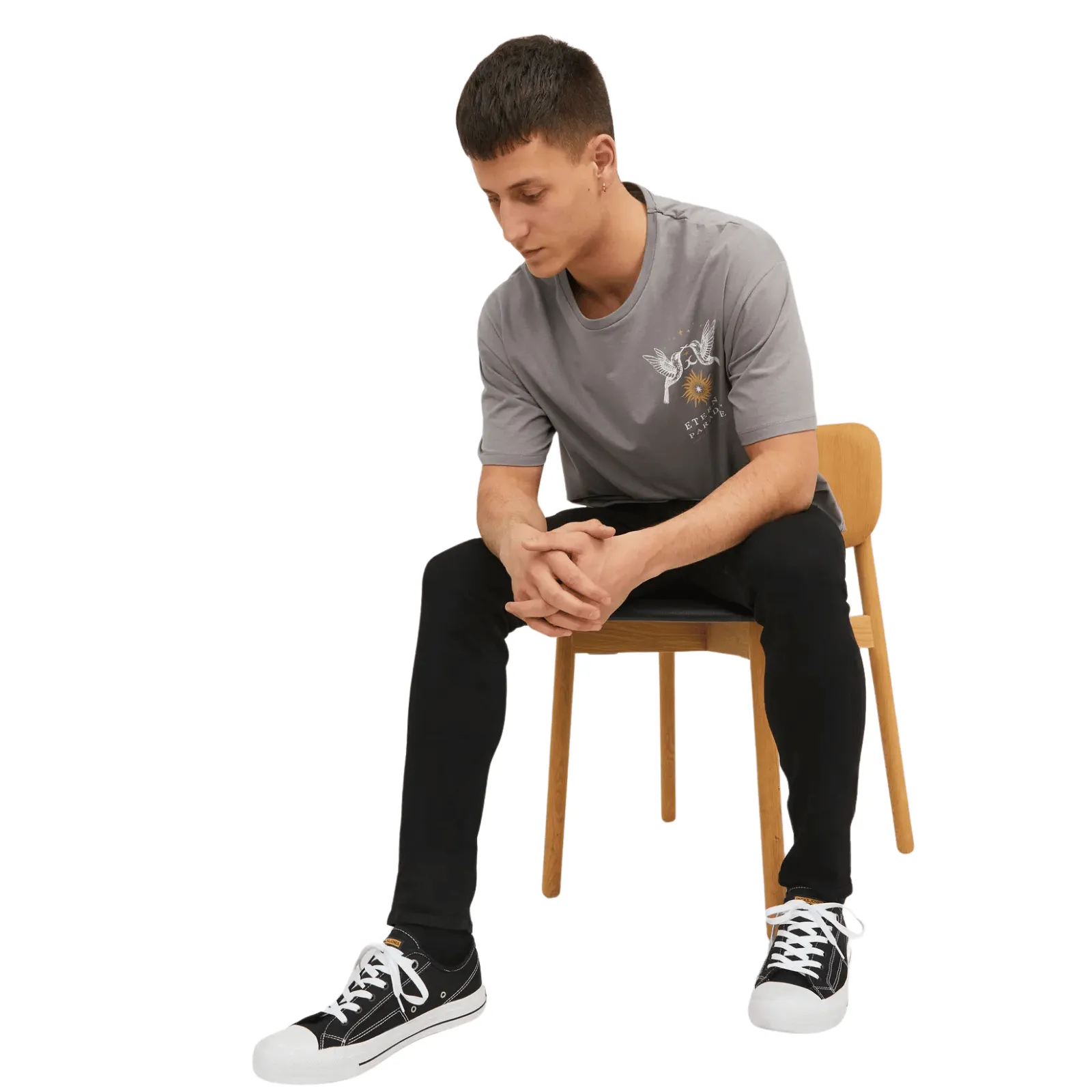 Jack & Jones Mens Liam Original AKM 773 Skinny Fit Jeans