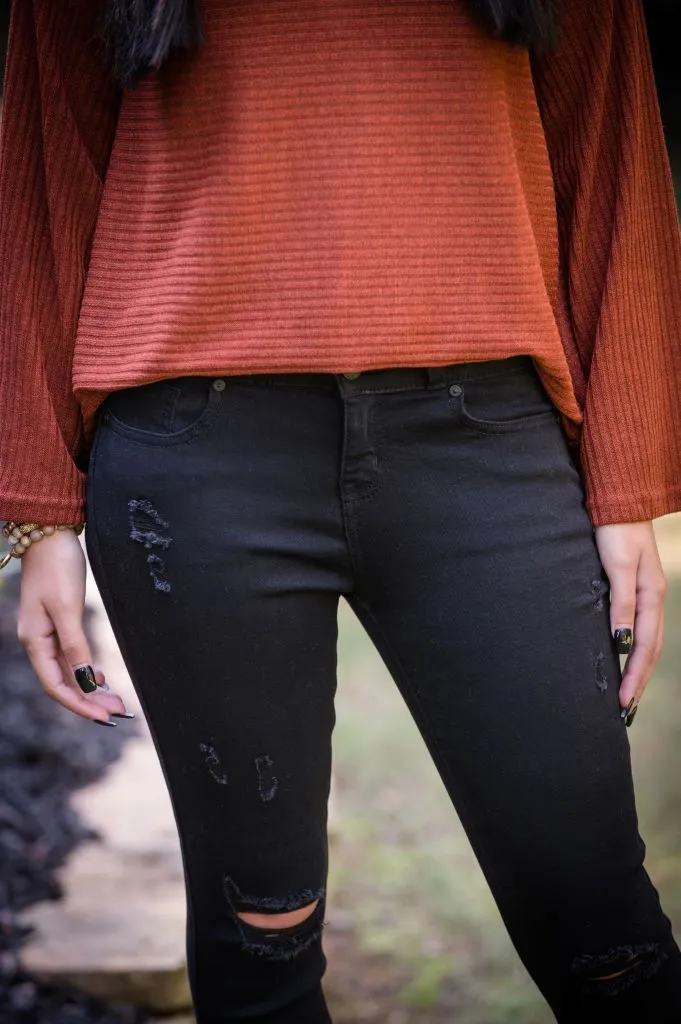 Jade Distressed Jeans