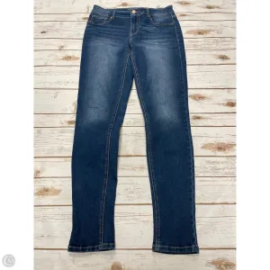 Jeans Skinny By Maurices In Blue Denim, Size: 6