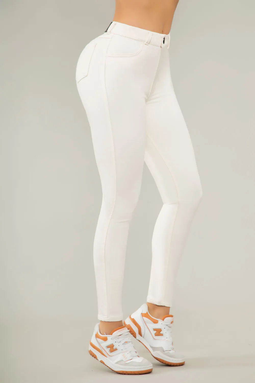 JEANS SUPER STRETCH MARFIL 01312CA-DS08