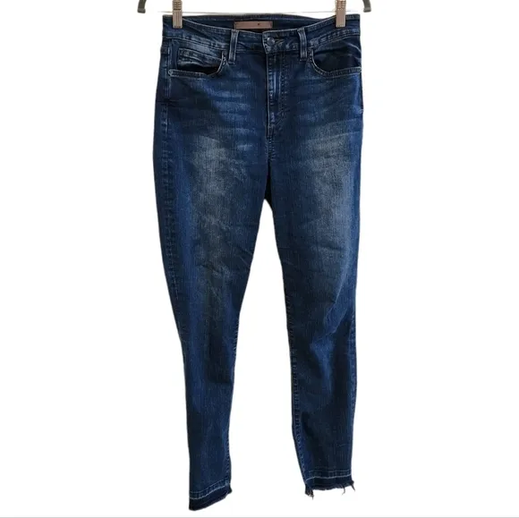 Joe's Jeans High Rise Skinny Raw Hem Shirley Jeans