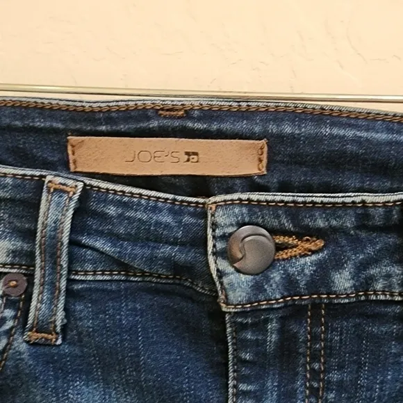 Joe's Jeans High Rise Skinny Raw Hem Shirley Jeans