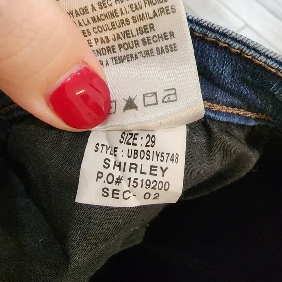 Joe's Jeans High Rise Skinny Raw Hem Shirley Jeans