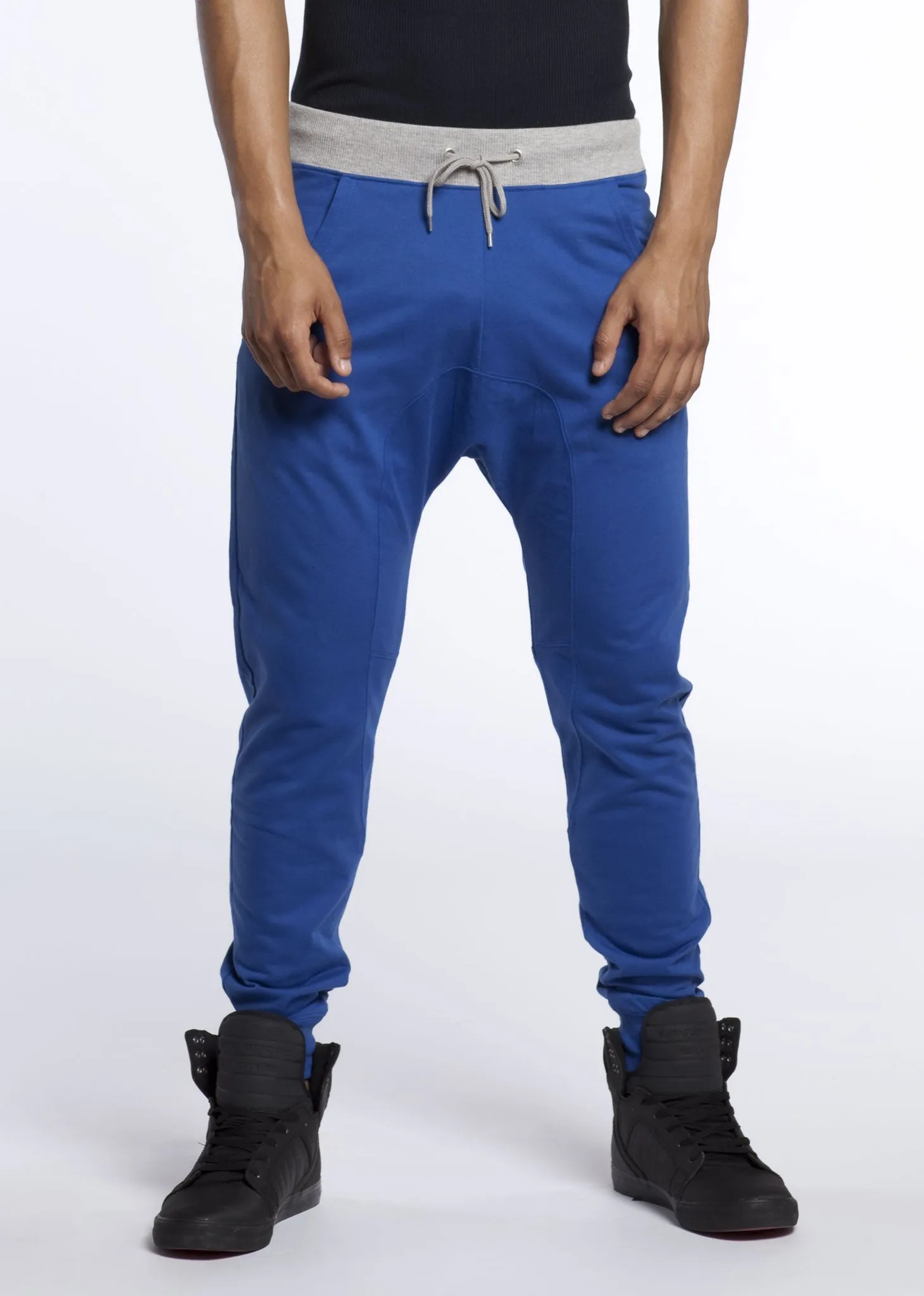 Jogger with Contrasting Waistband