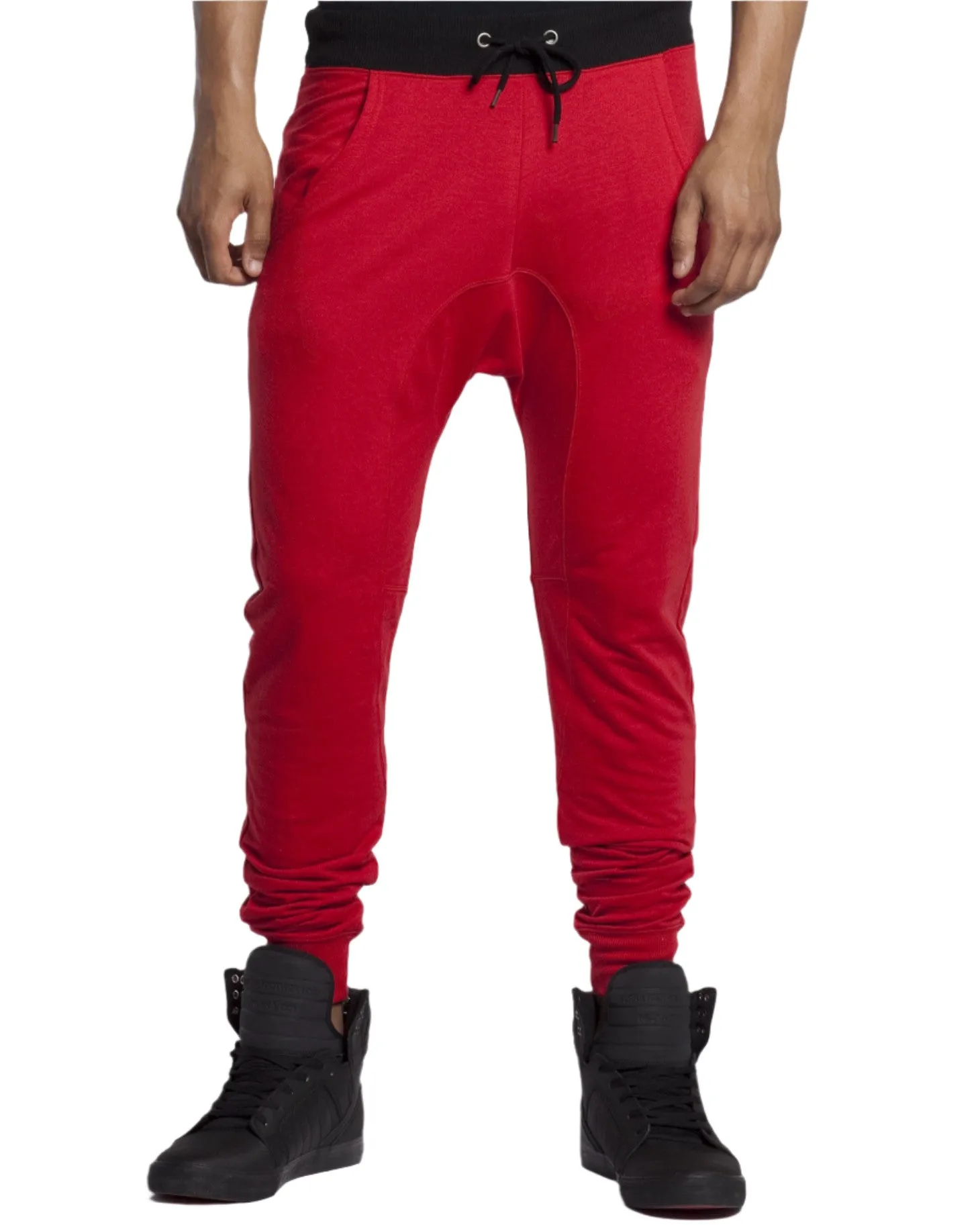 Jogger with Contrasting Waistband