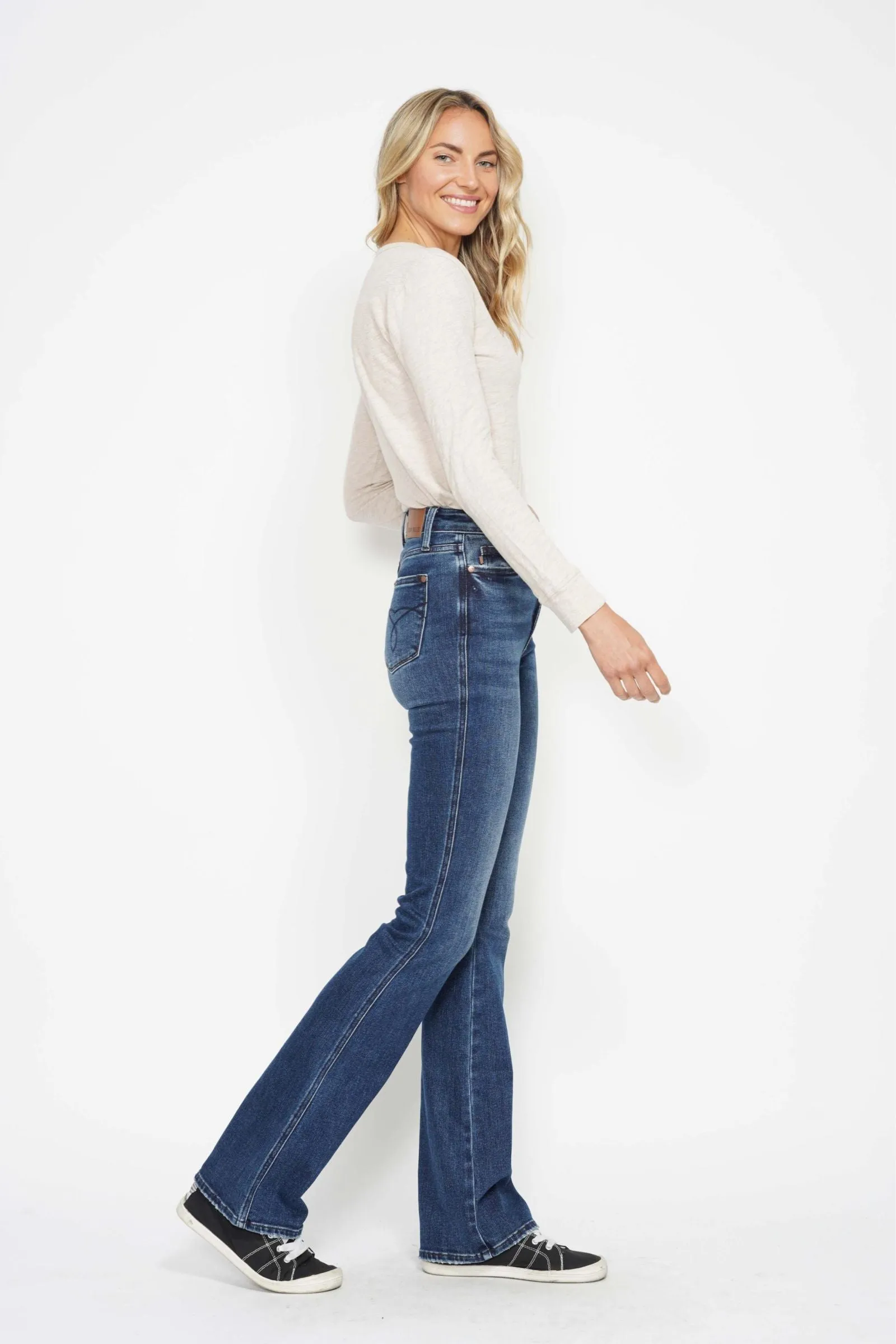 Judy Blue Embroidered Bootcut - LONG
