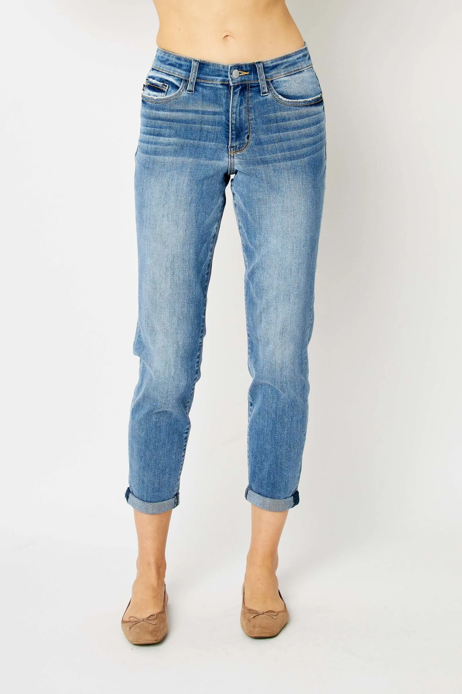 Judy Blue | Shelby | Mid Rise Slim Fit