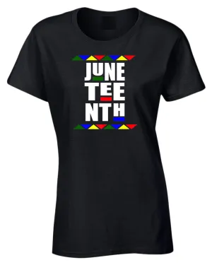 Juneteenth colorful t-shirt
