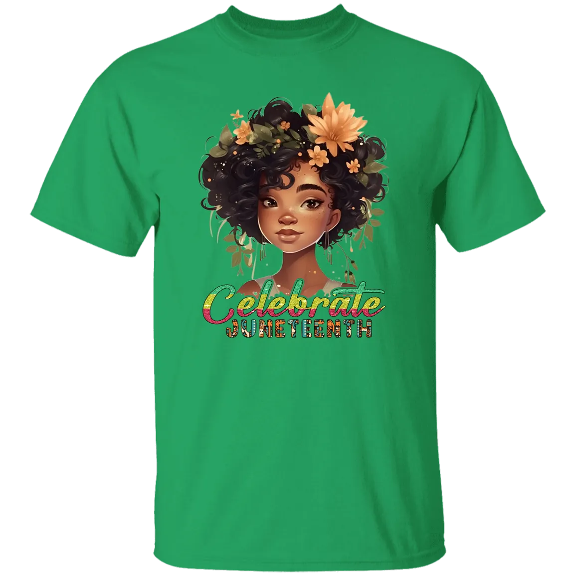 Juneteenth Girl 5.3 oz. T-Shirt