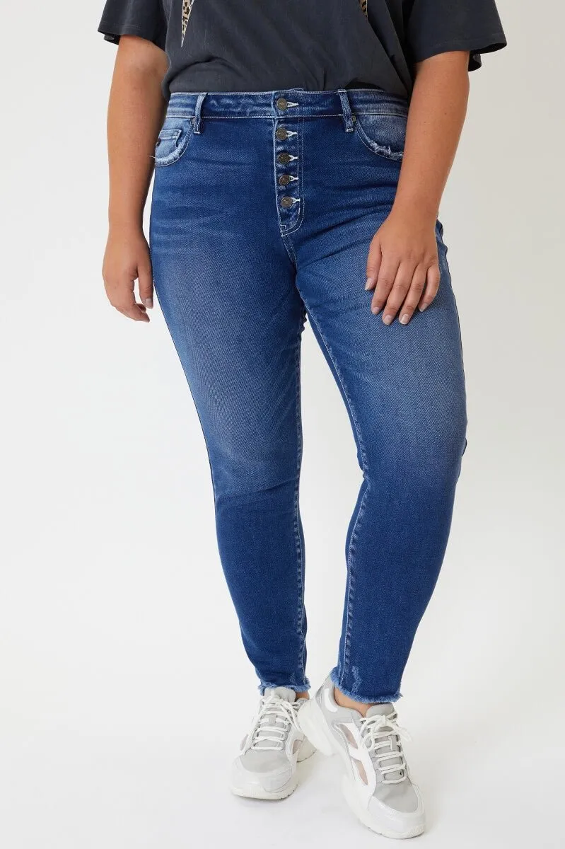 KanCan Gemma Mid-Rise Skinny Jeans