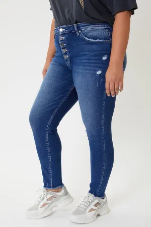 KanCan Gemma Mid-Rise Skinny Jeans