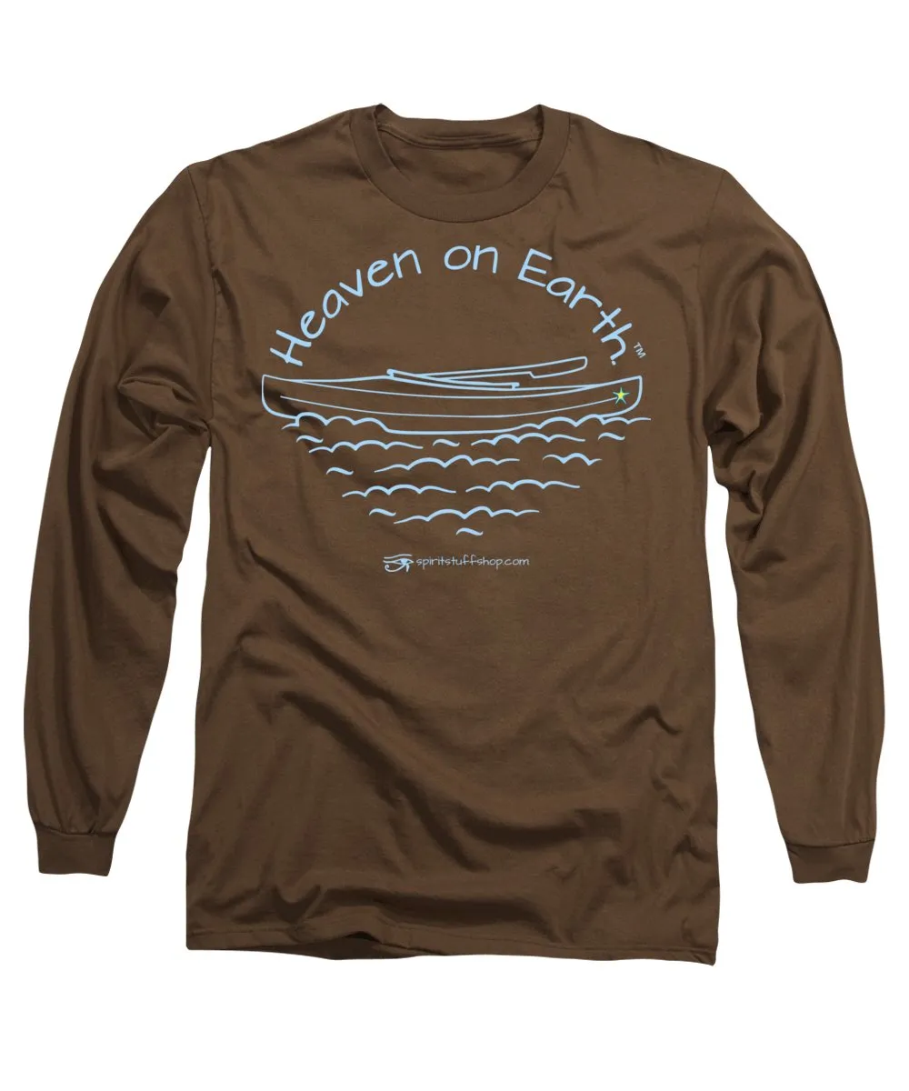 Kayaking Heaven On Earth - Long Sleeve T-Shirt
