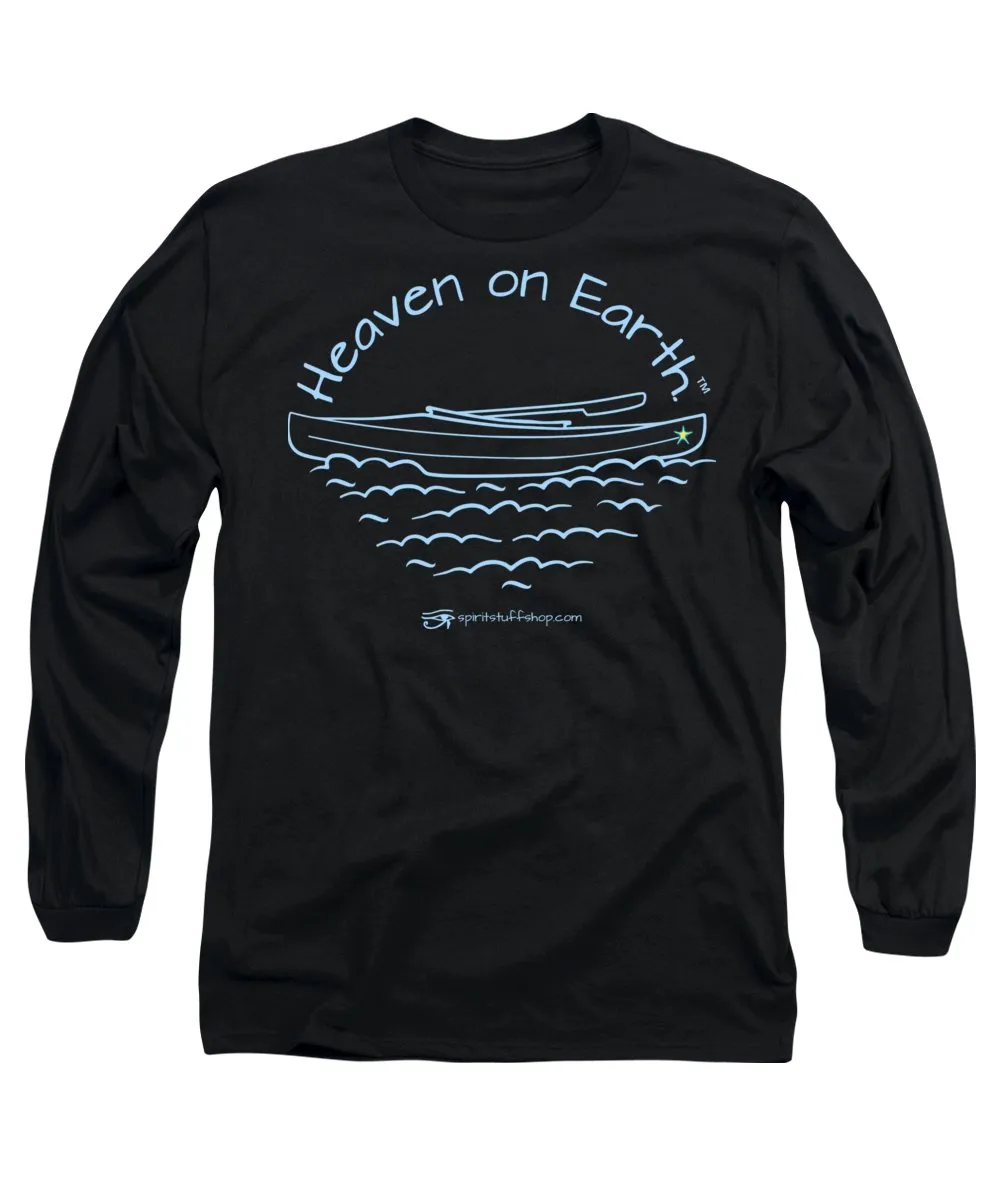 Kayaking Heaven On Earth - Long Sleeve T-Shirt