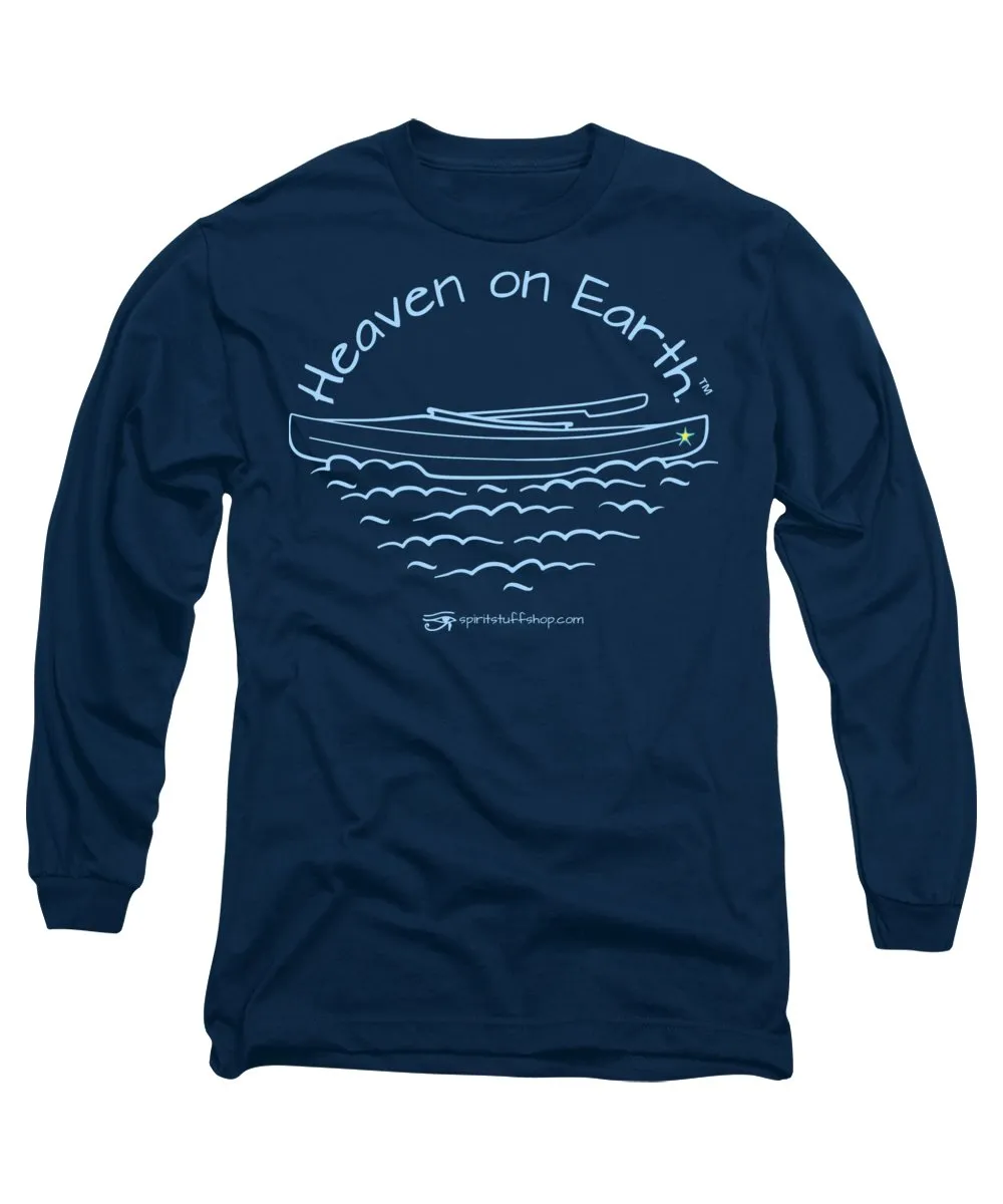 Kayaking Heaven On Earth - Long Sleeve T-Shirt