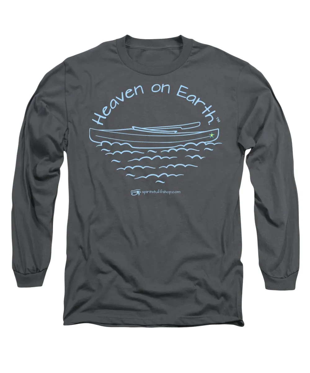 Kayaking Heaven On Earth - Long Sleeve T-Shirt