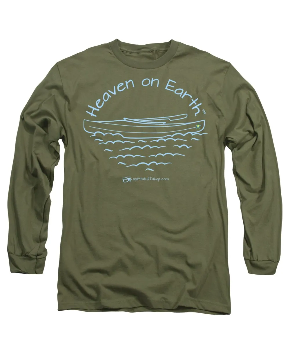 Kayaking Heaven On Earth - Long Sleeve T-Shirt