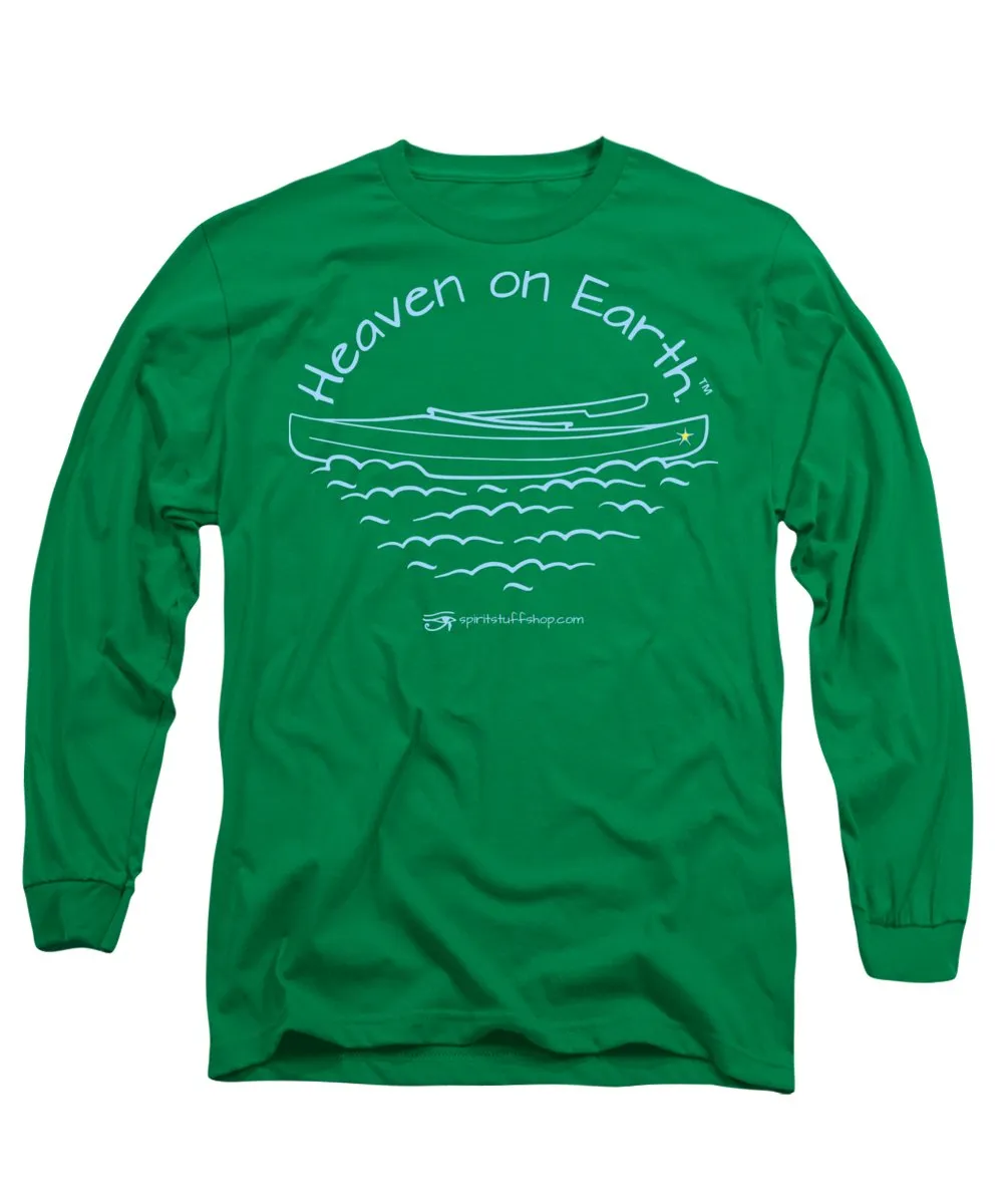 Kayaking Heaven On Earth - Long Sleeve T-Shirt